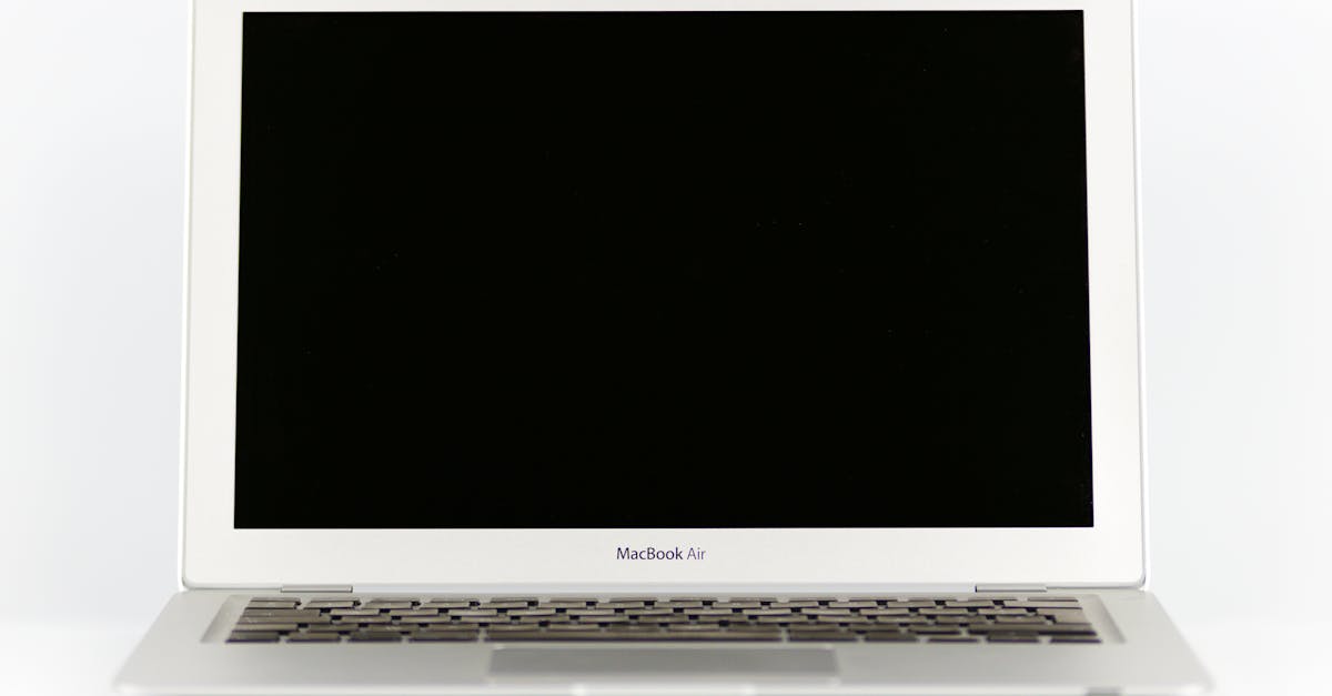 Steps to Take Immediately After Liquid Damage to Your Macbook
